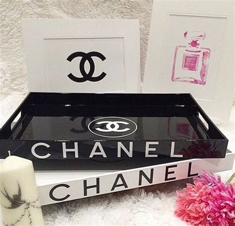 chanel decorative tray|chanel vanity case original.